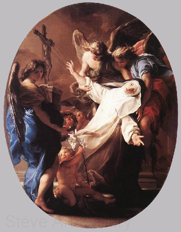 BATONI, Pompeo The Ecstasy of St Catherine of Siena